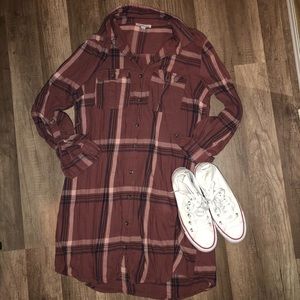 Flannel dress